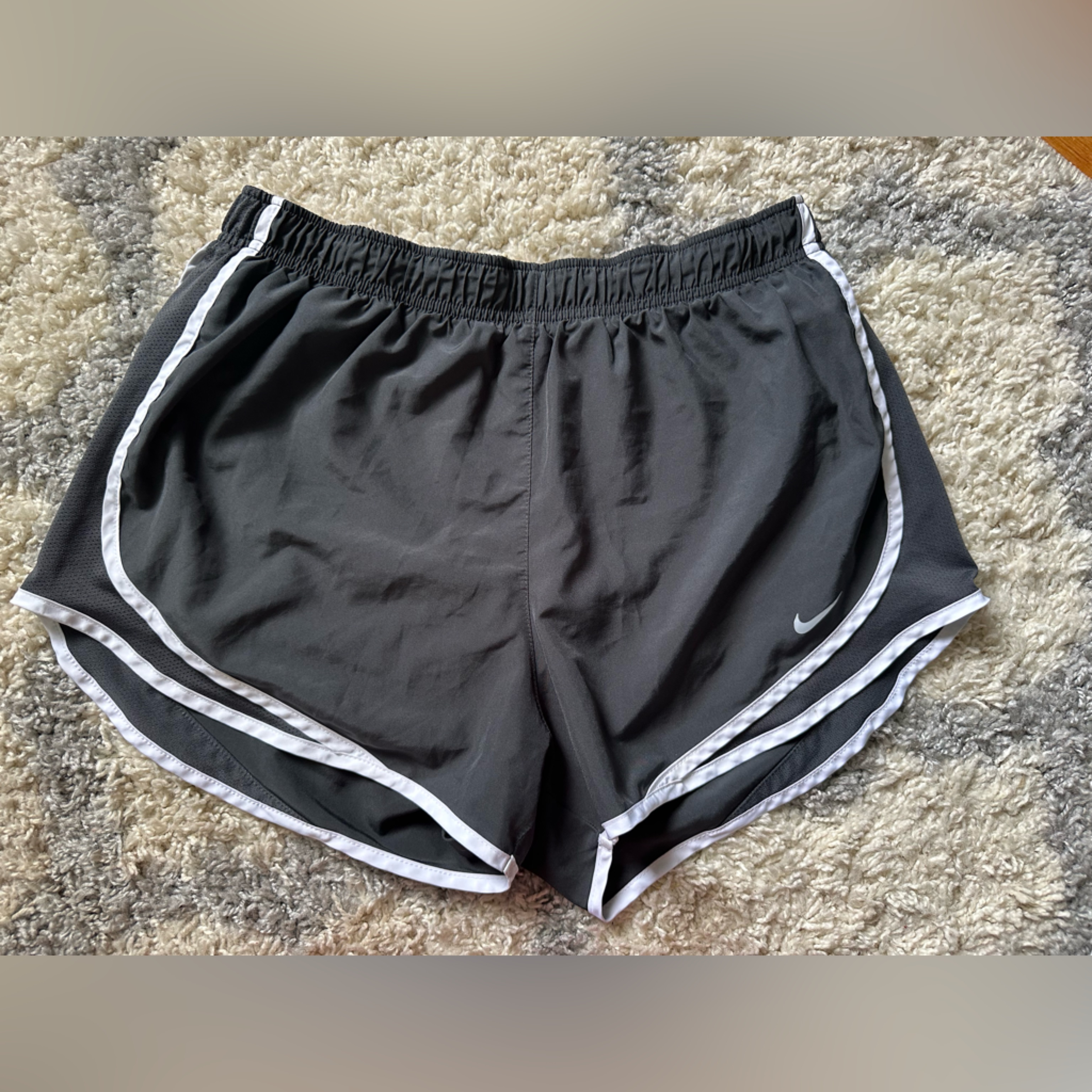 Nike Gray Athletic Shorts Lightweight